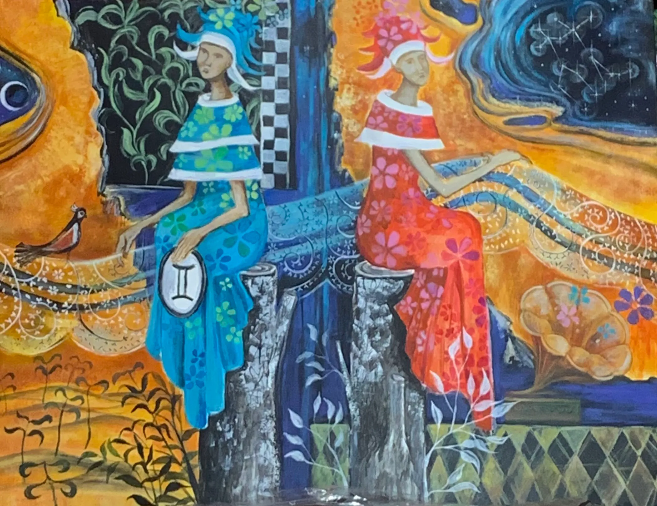 Bliźnięta 130x100