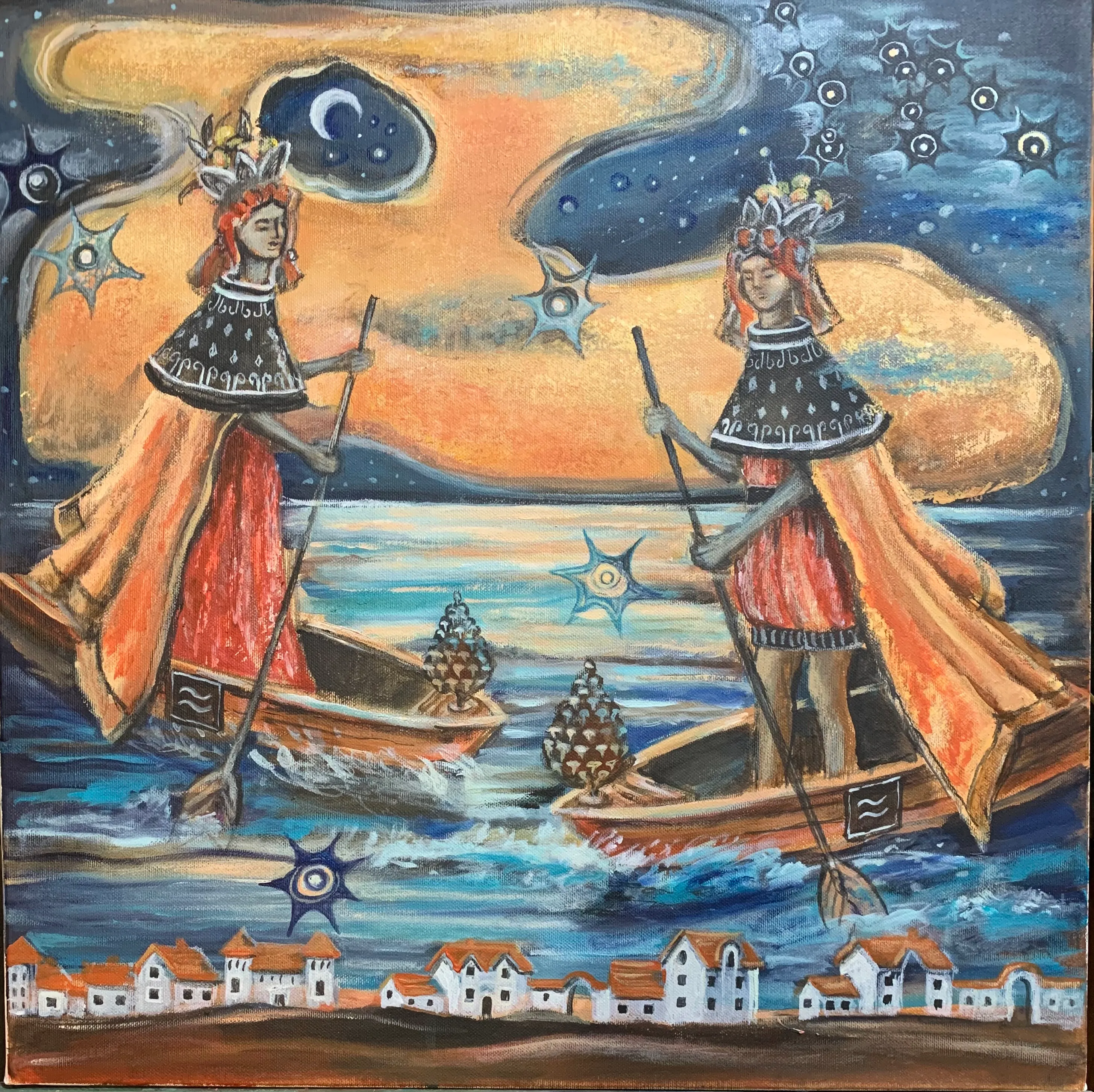 Bliźnięta 50x50